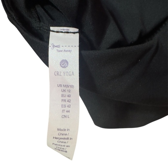 CRZ Yogas Women's Black Sports Bra - Picture 3 of 5